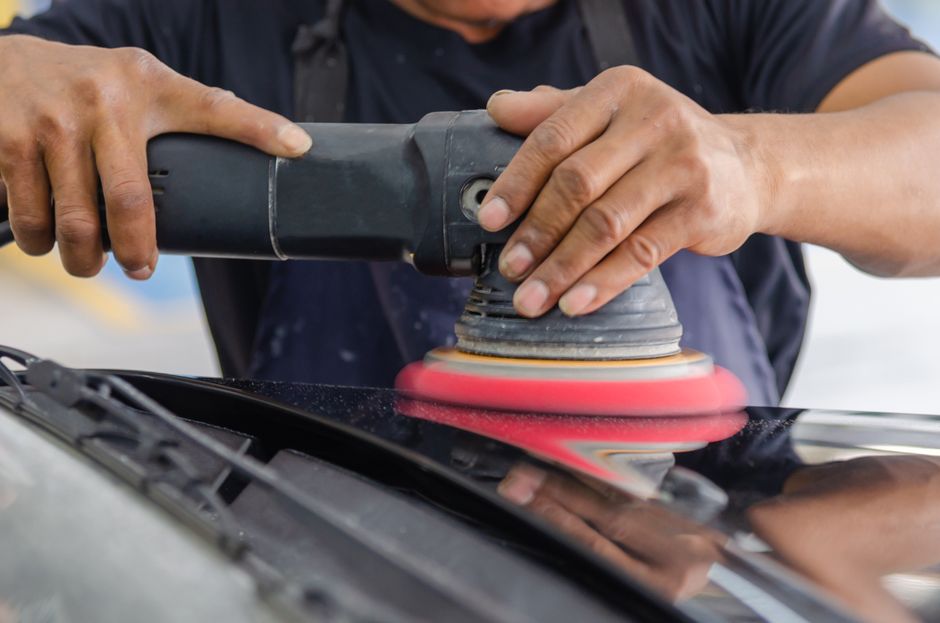 Professional paint protection film application