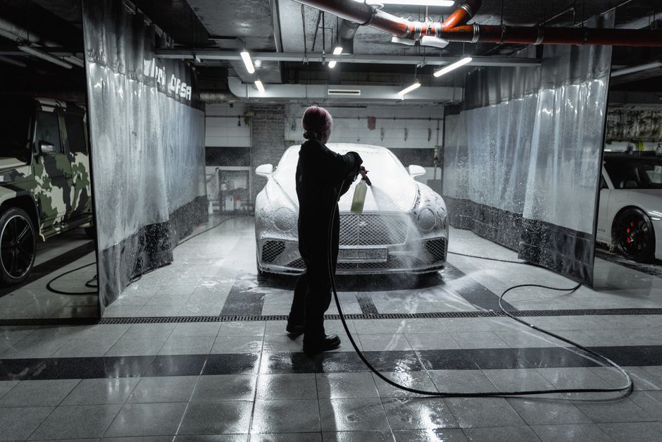 Expert car wash and detailing service for premium vehicles