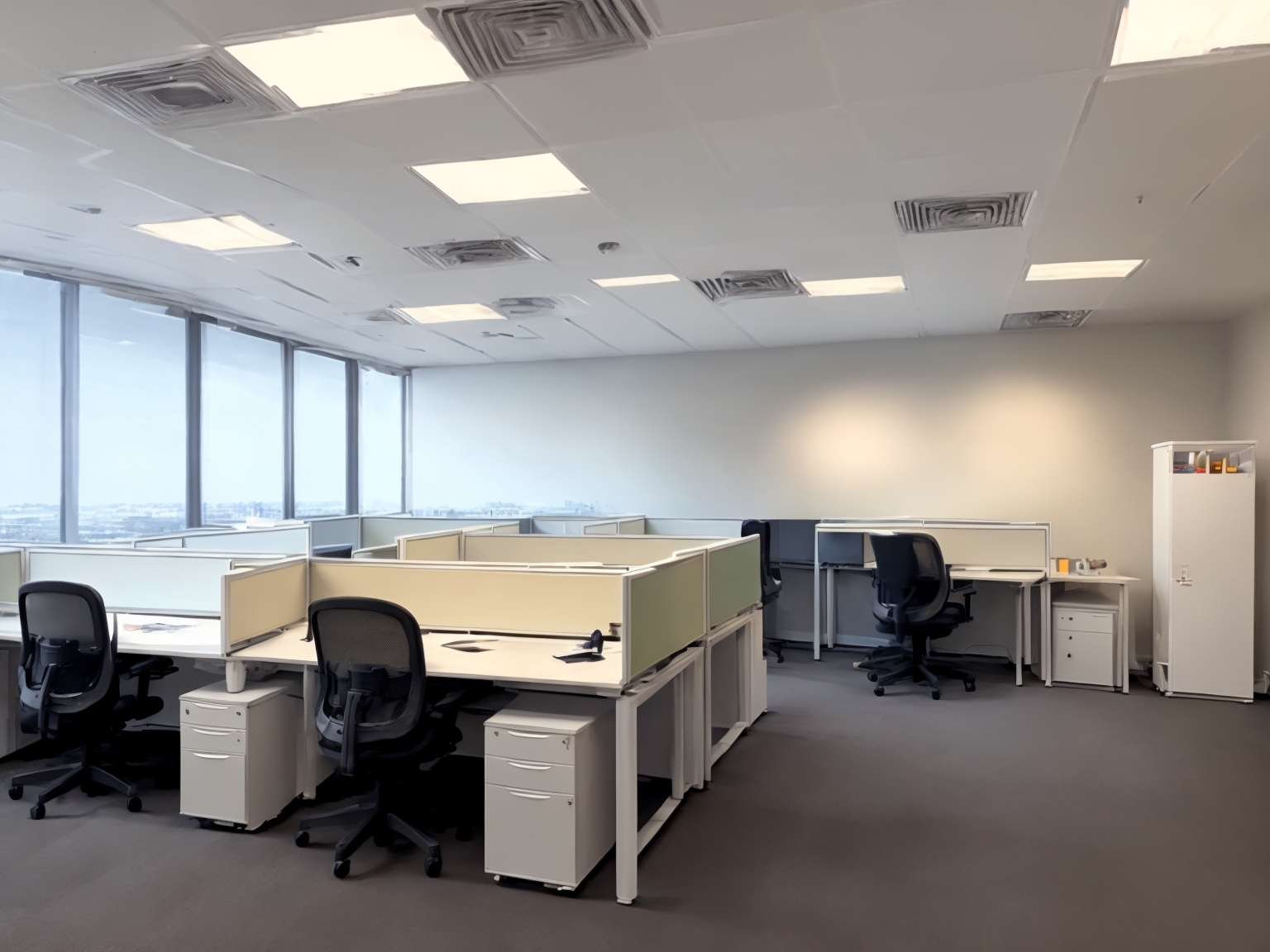 Professional workspace for service consultation